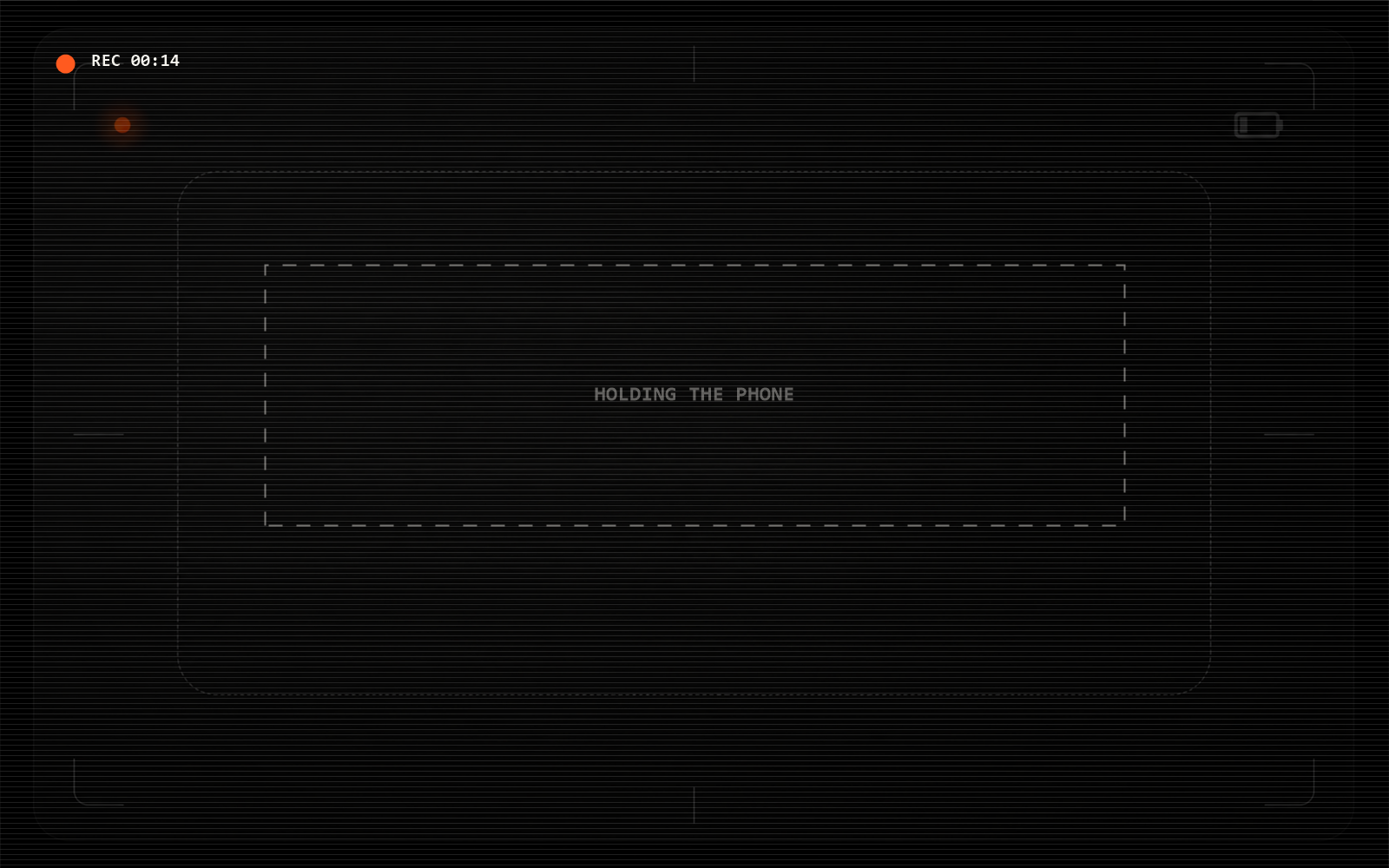 Recording frame visual